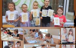 Красивые и интересные работы обучающихся с помощью кофе.