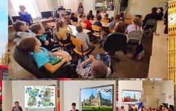 Педагоги дополнительного образования Н.А. Мисюк, Т.А. Юшкевич, Ю.З. Храмченкова, Е.В. Гребенщикова провели мероприятие для обучающихся «Квест. Путешествие по Великобритании».