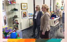 Состоялось открытие городской выставки изобразительного искусства, декоративно-прикладного и технического творчества обучающихся образовательных организаций города Краснодара «Город мастеров», 