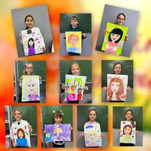   Юные художники с большим желанием подошли к созданию своих работ, с любовью и огромным уважением к своим мамочкам.