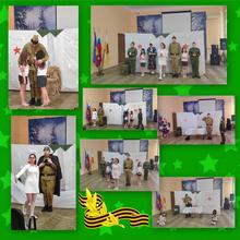  В МБОУ ДО ДЮЦ зрители погрузились в атмосферу военных лет благодаря произведению «Баллада о маленьком человеке» и пронзительному «Реквиему» поэта Роберта Рождественского.