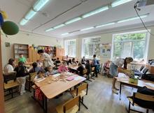 ети погрузились в увлекательный мир шрифтовой композиции.