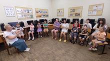 Ребята с первых минут мероприятия были вовлечены в увлекательные активности, направленные на развитие инициативы, лидерства, а также узнали о волонтерстве и общероссийской организации «Движение первых».   